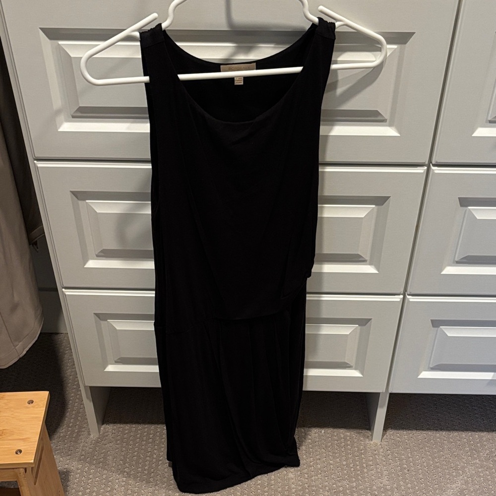 Bordeaux Black Dress